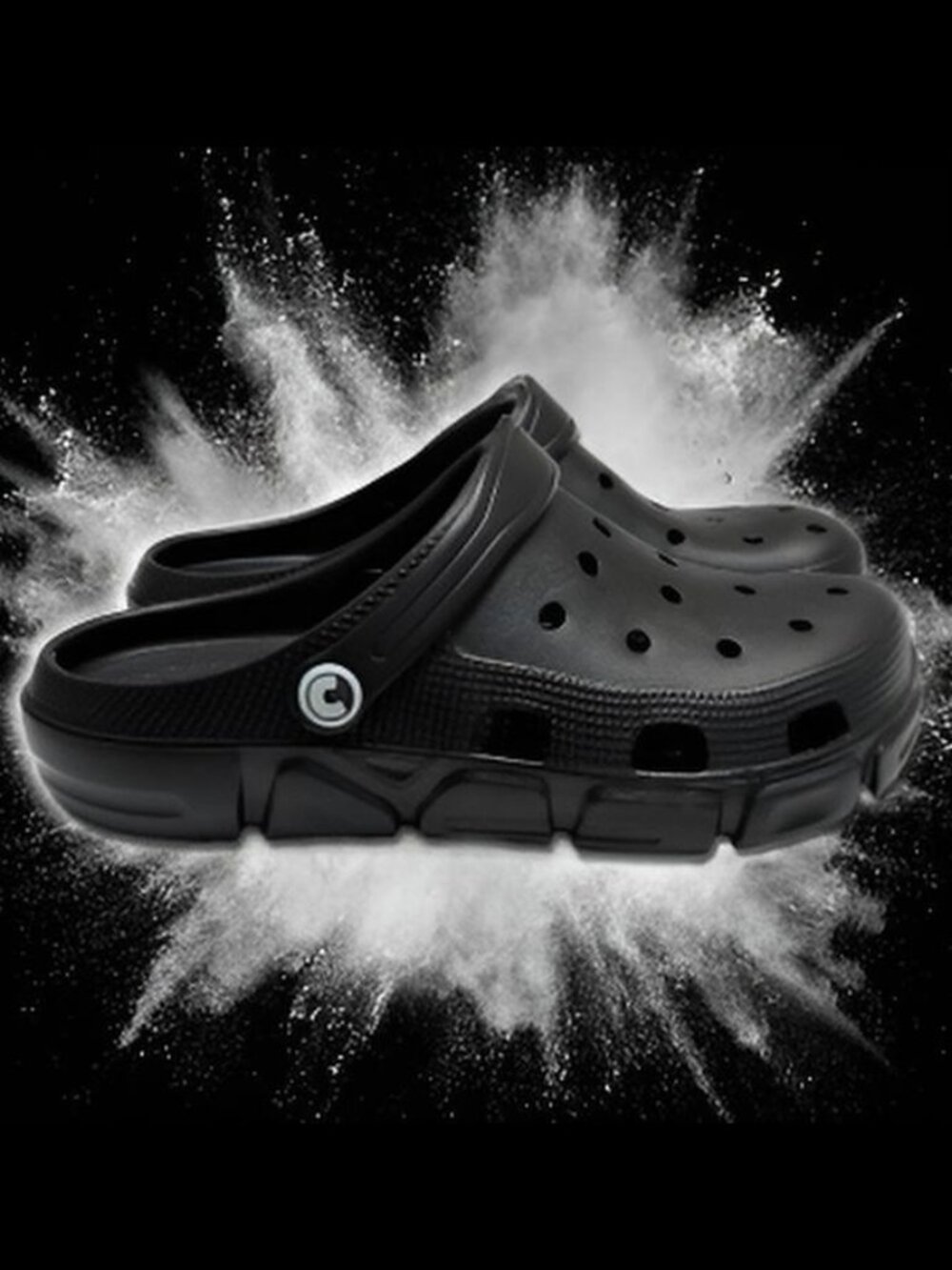 Women's Black Clogs, Craytown Brand, W7-10